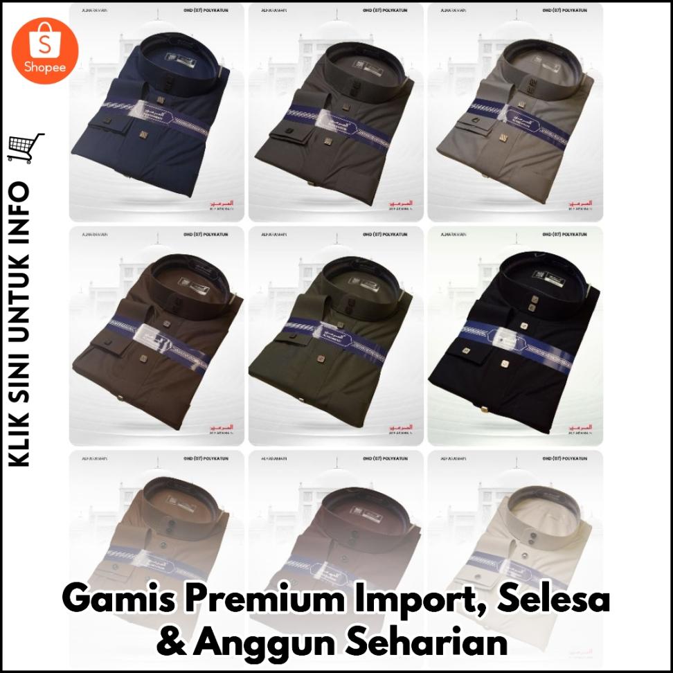 Gamis Premium Import, Selesa & Anggun Seharian