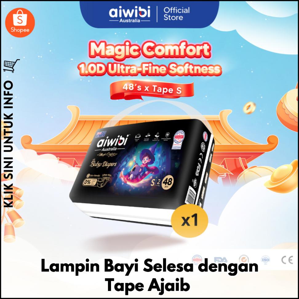 Lampin Bayi Selesa dengan Tape Ajaib