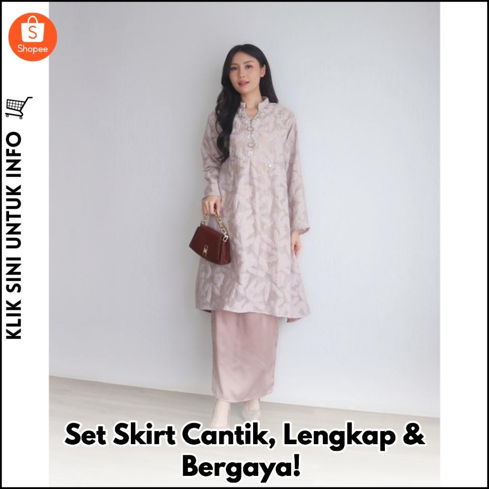 Set Skirt Cantik, Lengkap & Bergaya!