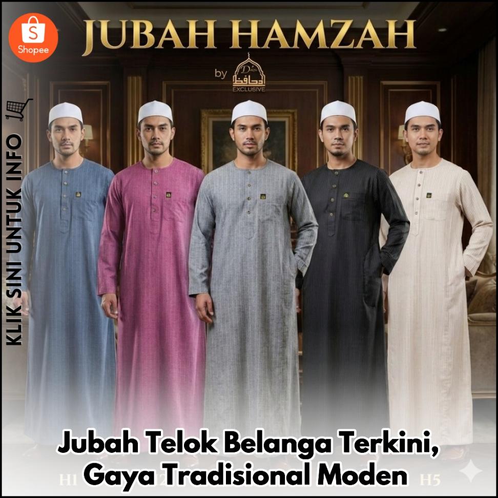 Jubah Telok Belanga Terkini, Gaya Tradisional Moden