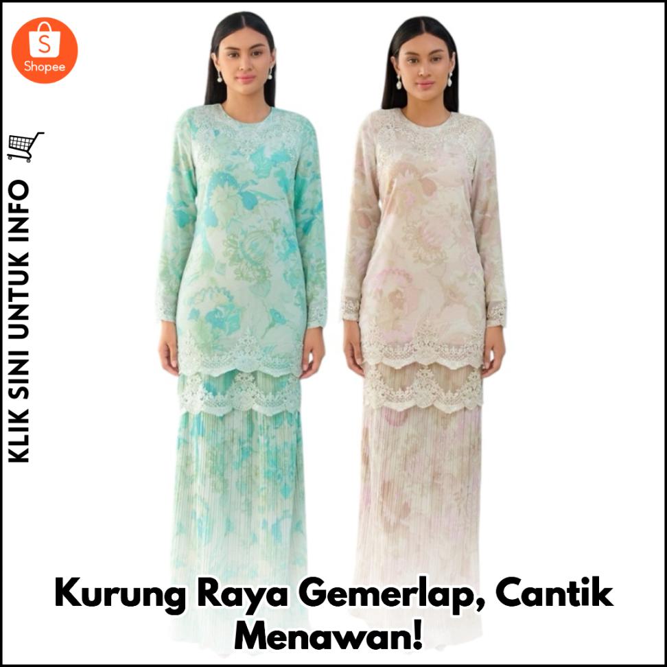 Kurung Raya Gemerlap, Cantik Menawan!