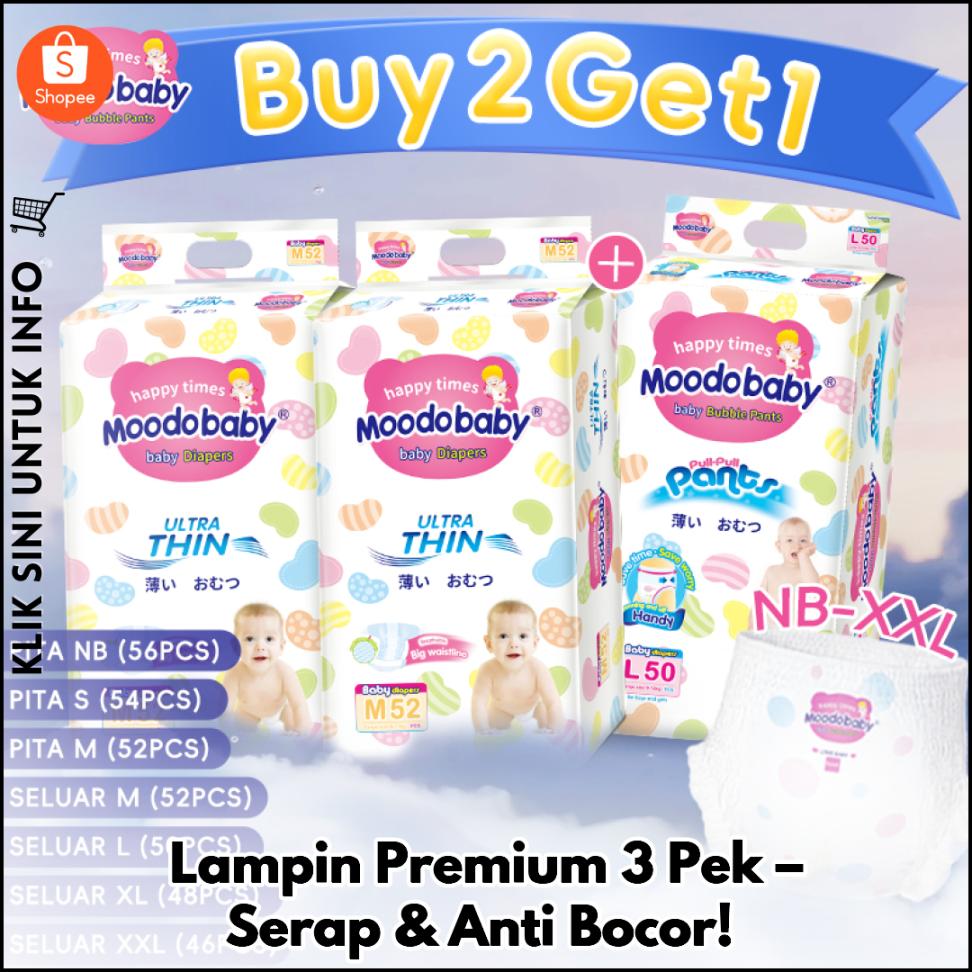 Lampin Premium 3 Pek – Serap & Anti Bocor!