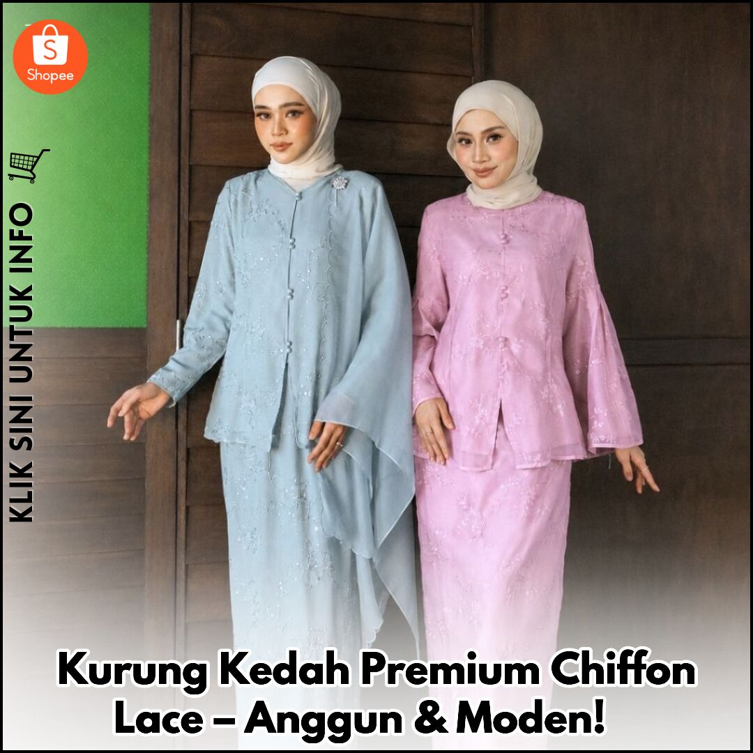 ZOE ARISAH Teqa Cherrion: Anggun & Moden untuk Raya