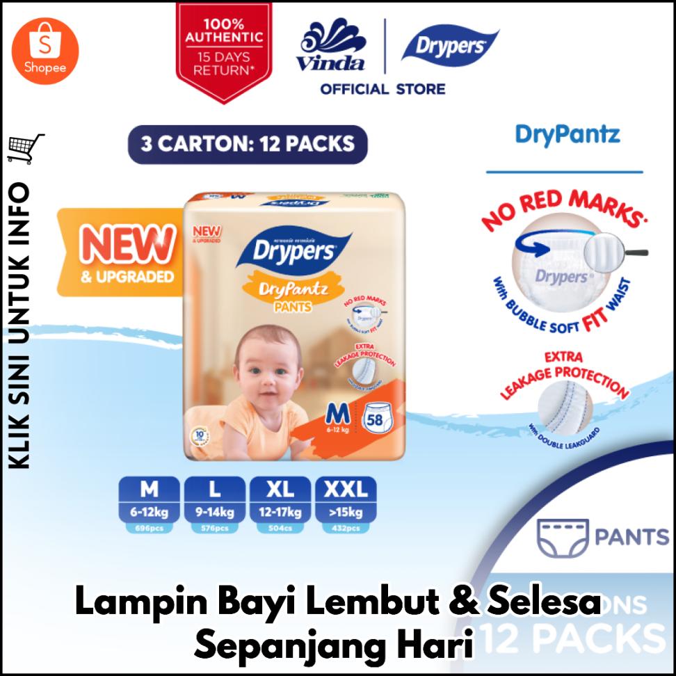 Lampin Bayi Lembut & Selesa Sepanjang Hari