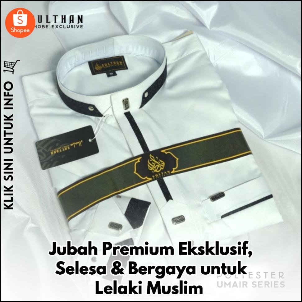 Jubah Premium Eksklusif, Selesa & Bergaya untuk Lelaki Muslim
