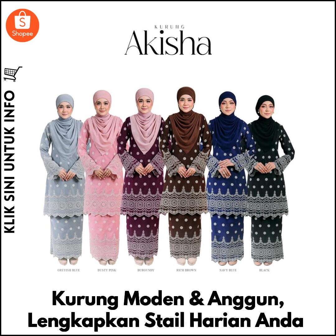 Kurung Moden & Anggun, Lengkapkan Stail Harian Anda