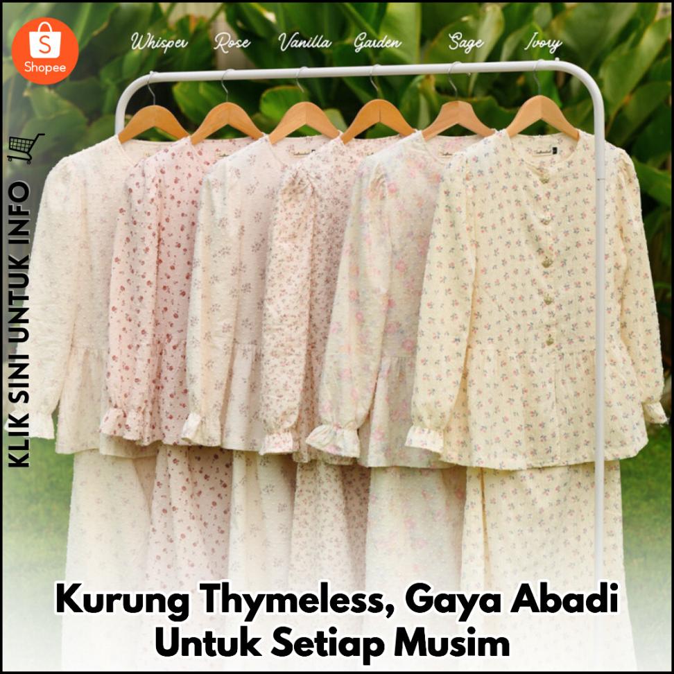 Kurung Thymeless, Gaya Abadi Untuk Setiap Musim