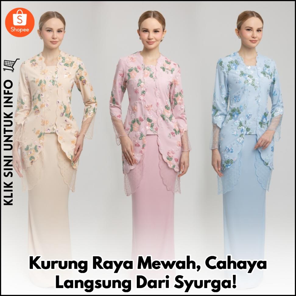 JANNAHNOE Mireya Kurung: Anggun Raya Menawan