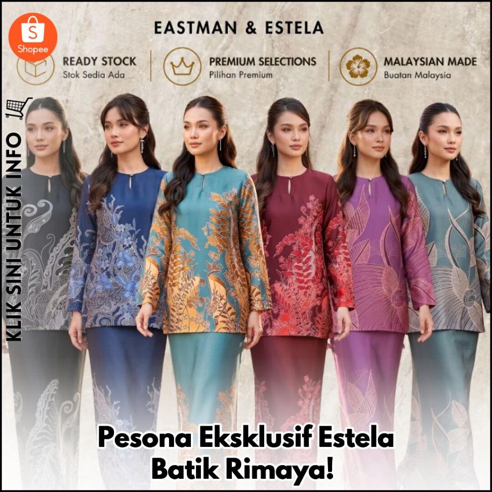 ? Pesona Batik Kedah Estela – Ayu & Anggun!