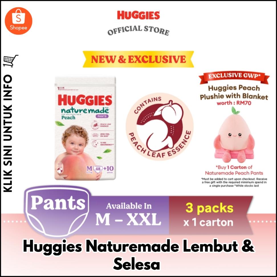Huggies Naturemade Lembut & Selesa