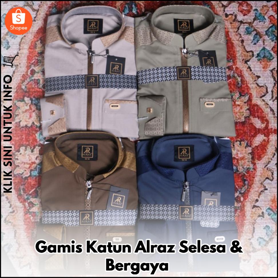 Gamis Katun Alraz Selesa & Bergaya