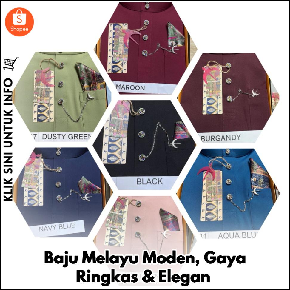 Baju Melayu Moden, Gaya Ringkas & Elegan