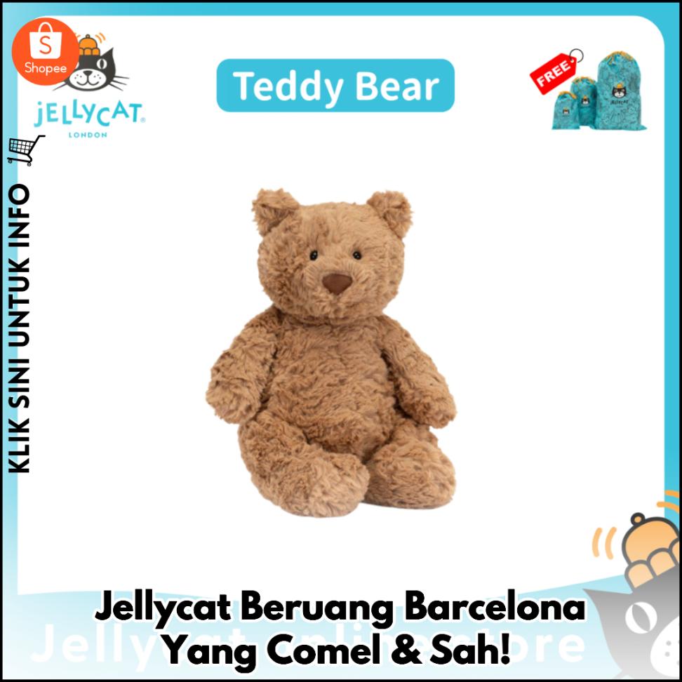 Jellycat Beruang Barcelona Yang Comel & Sah!