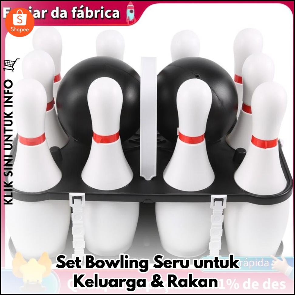 Set Bowling Seru untuk Keluarga & Rakan