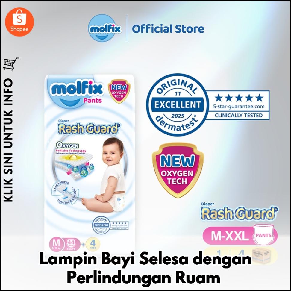 Lampin Bayi Selesa dengan Perlindungan Ruam
