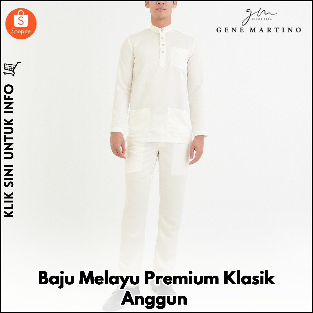 Baju Melayu Premium Klasik Anggun