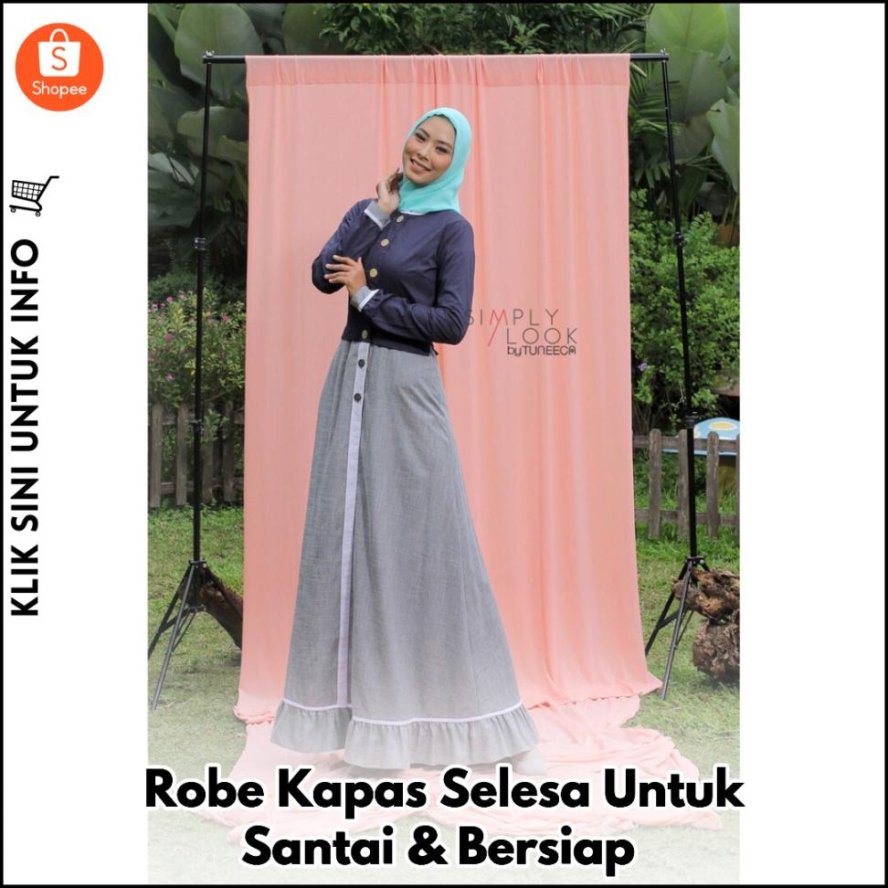 Robe Kapas Selesa Untuk Santai & Bersiap