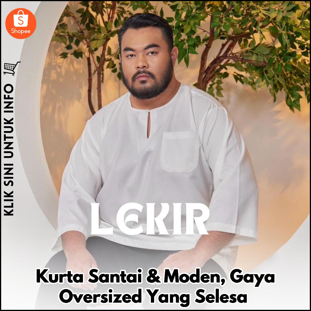 Kurta Santai & Moden, Gaya Oversized Yang Selesa