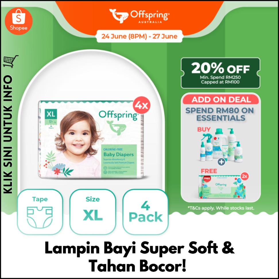 Lampin Bayi Super Soft & Tahan Bocor!