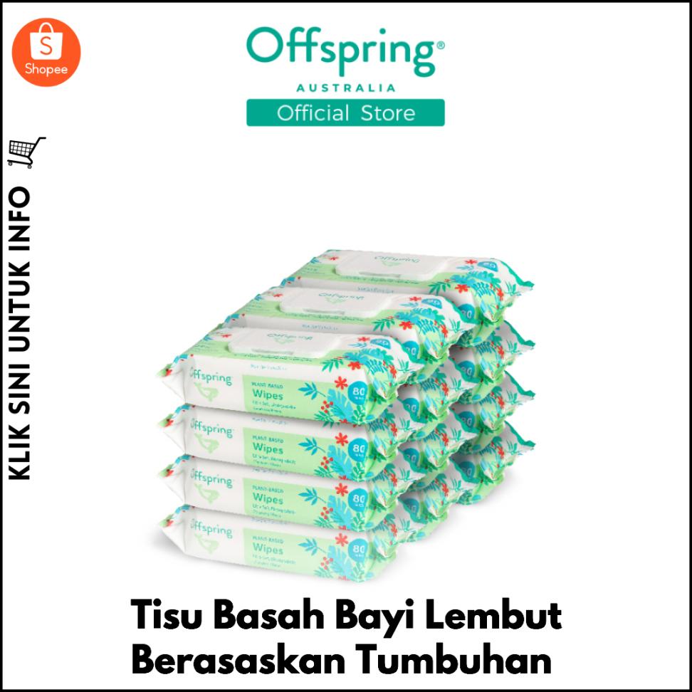 Tisu Basah Bayi Lembut Berasaskan Tumbuhan