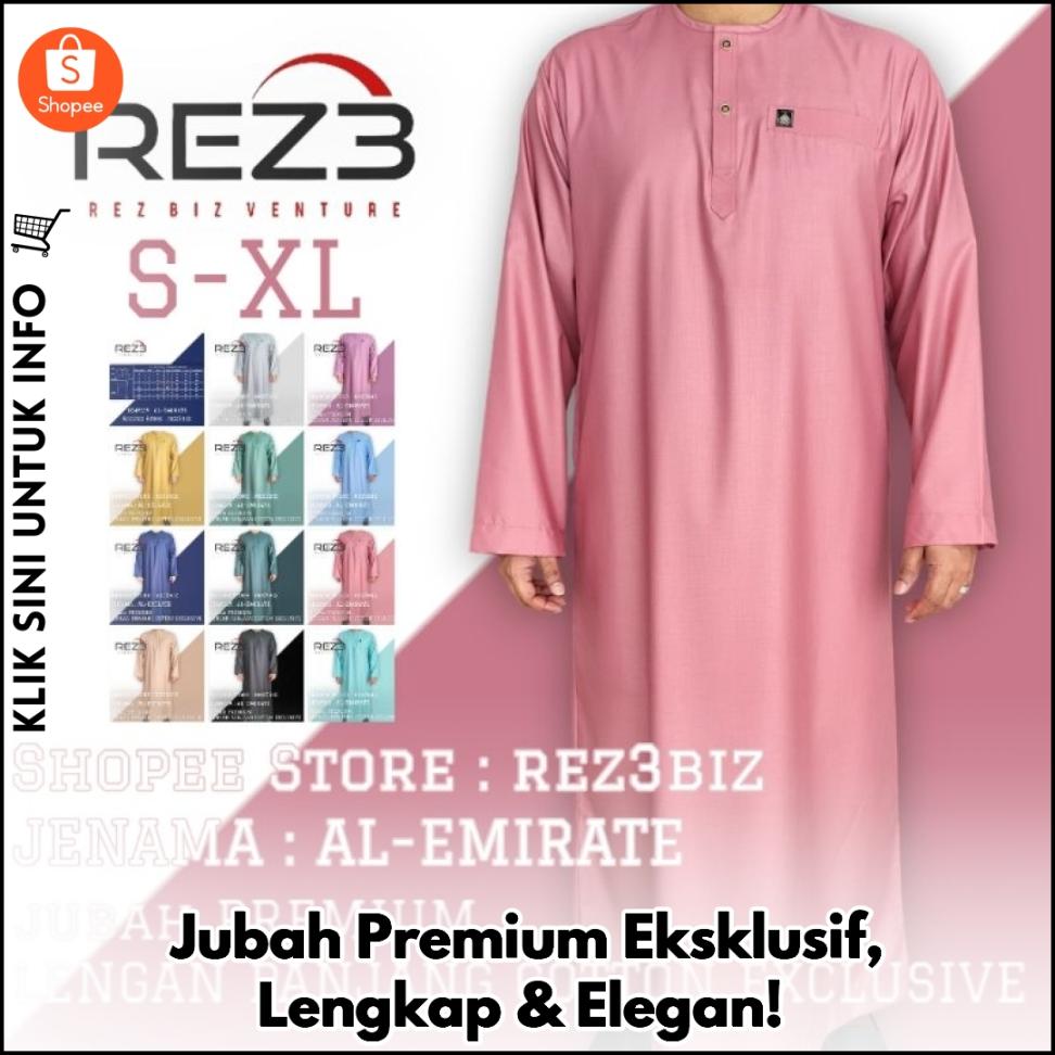 Jubah Premium Eksklusif, Lengkap & Elegan!