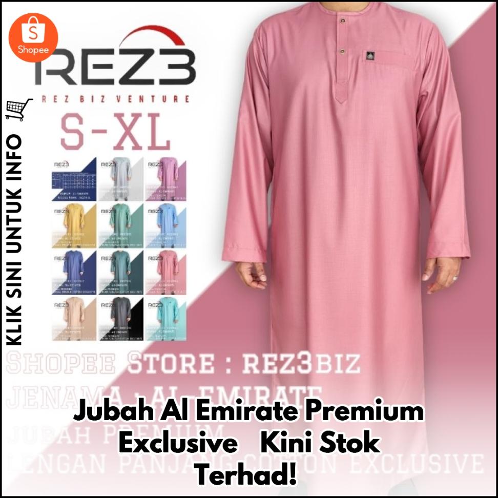 Jubah Al Emirate Premium Exclusive ? Kini Stok Terhad!