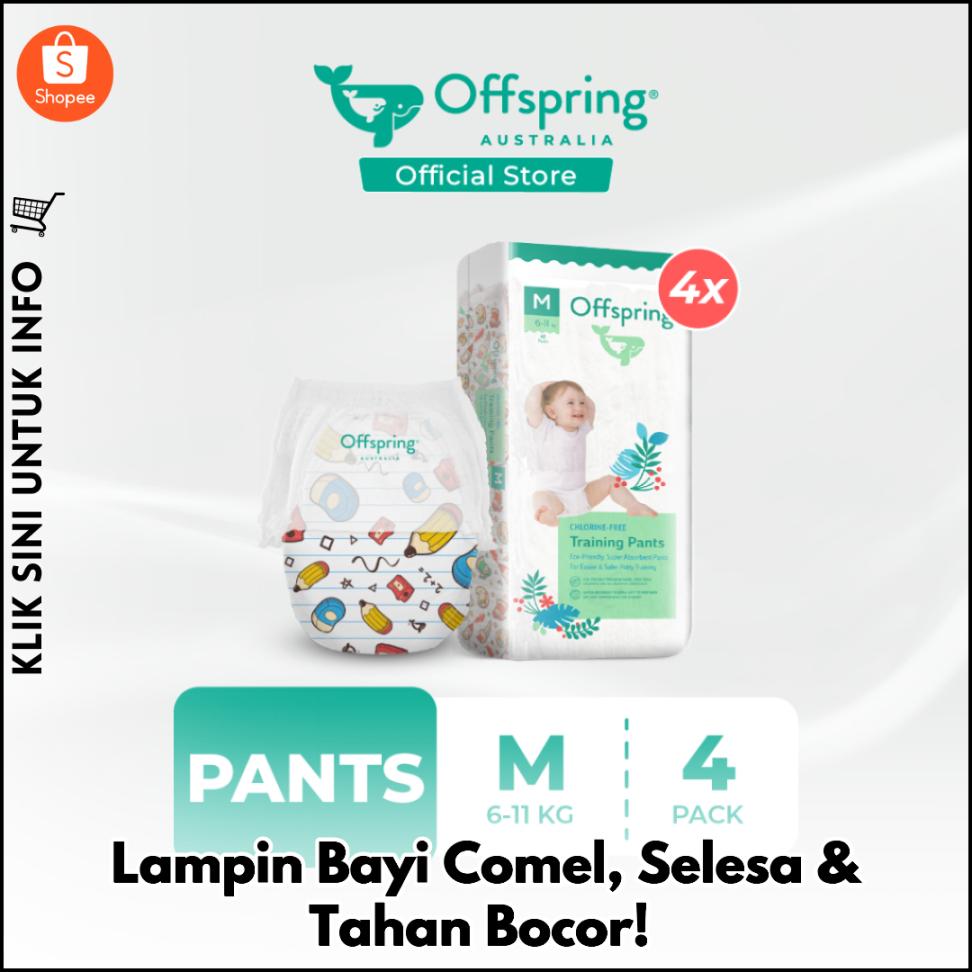 Lampin Bayi Comel, Selesa & Tahan Bocor!