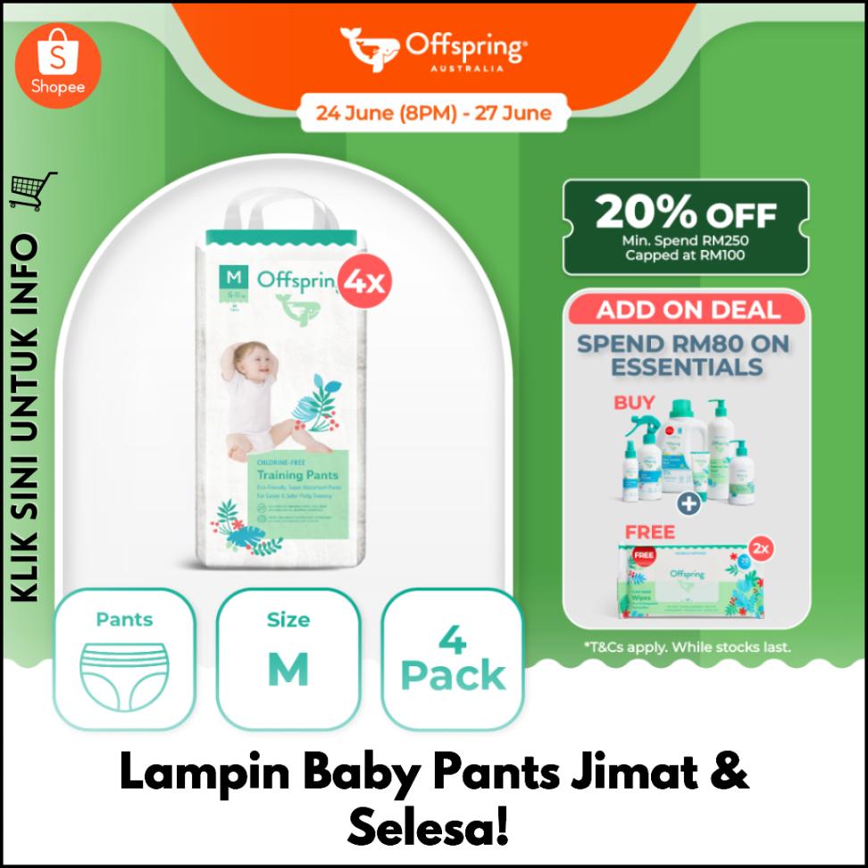 Lampin Baby Pants Jimat & Selesa!