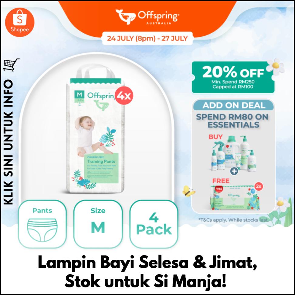 Lampin Bayi Selesa & Jimat, Stok untuk Si Manja!