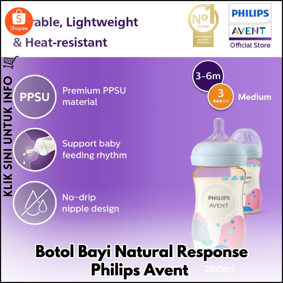 Botol Bayi Natural Response Philips Avent
