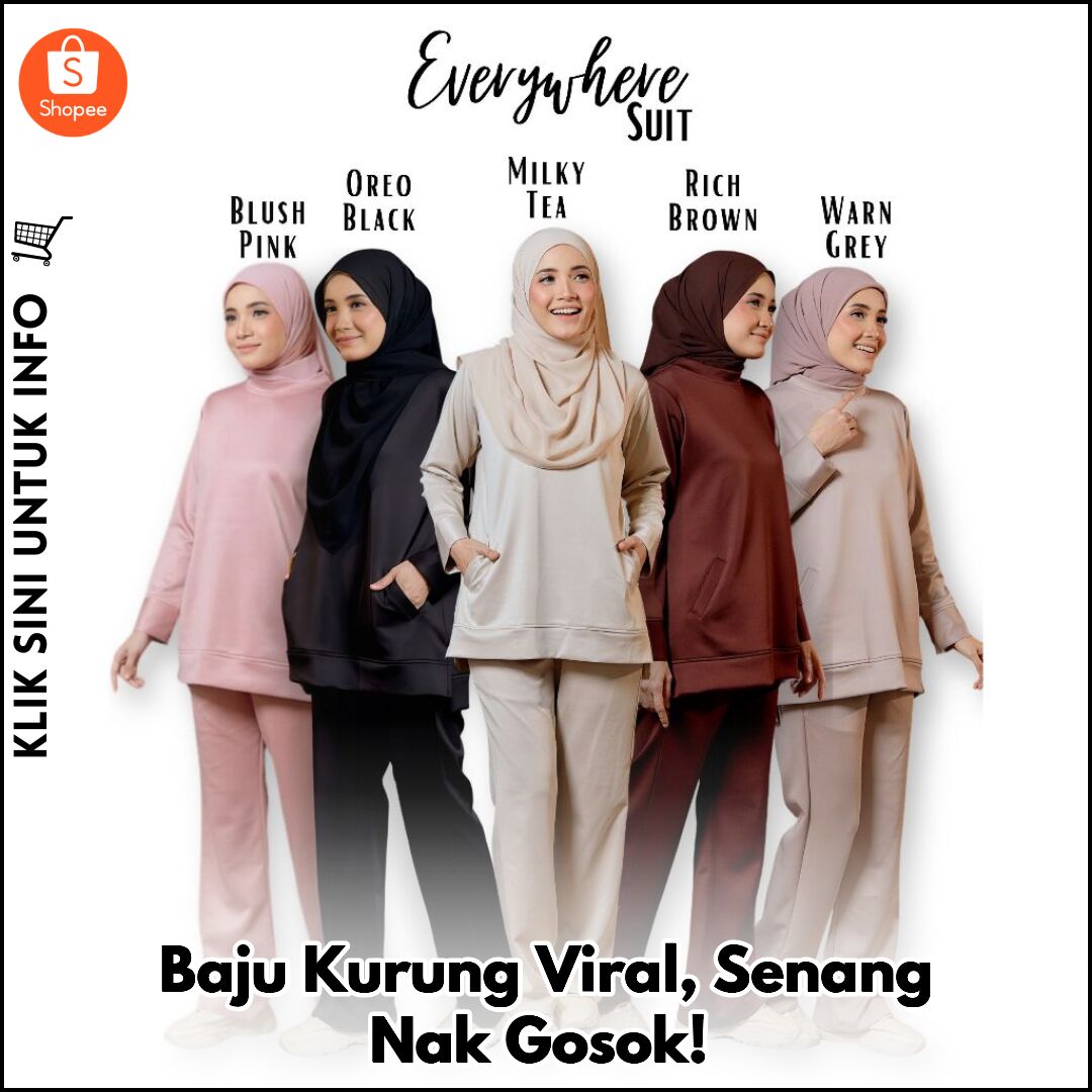 Baju Kurung Viral, Senang Nak Gosok!