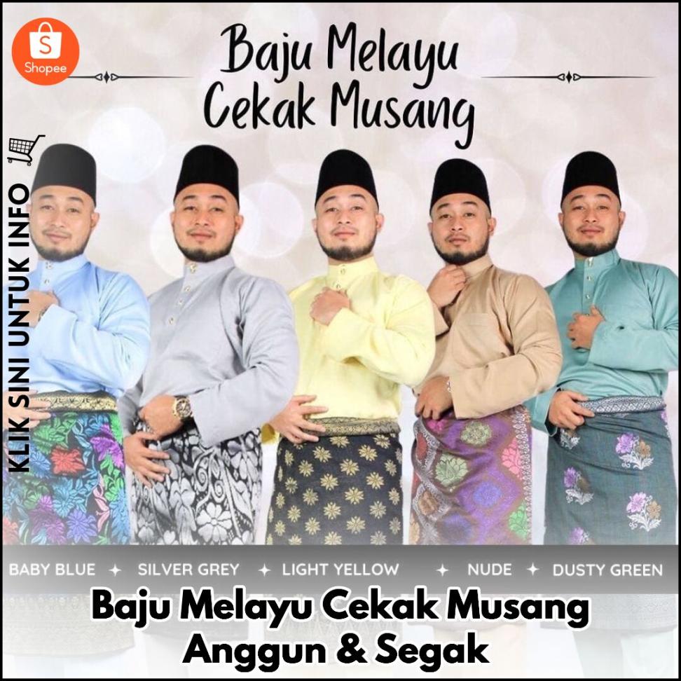 Baju Melayu Cekak Musang Anggun & Segak