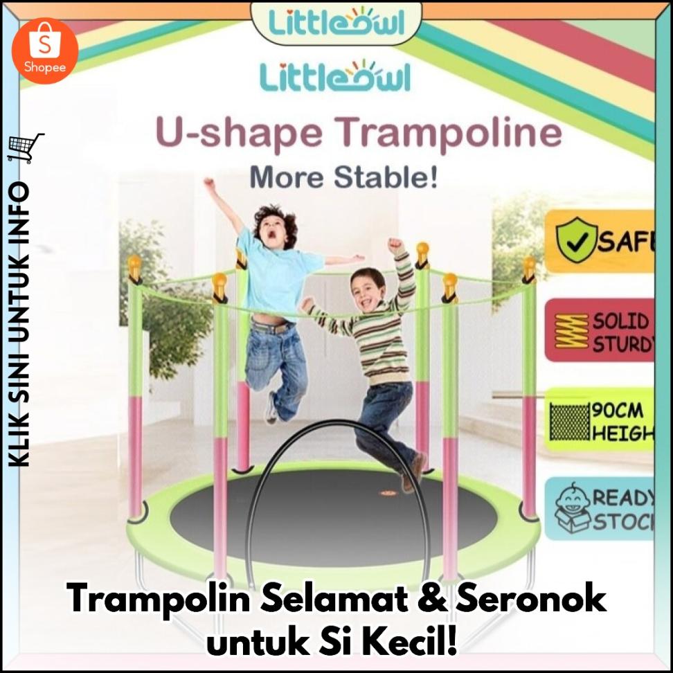 Trampolin Selamat & Seronok untuk Si Kecil!