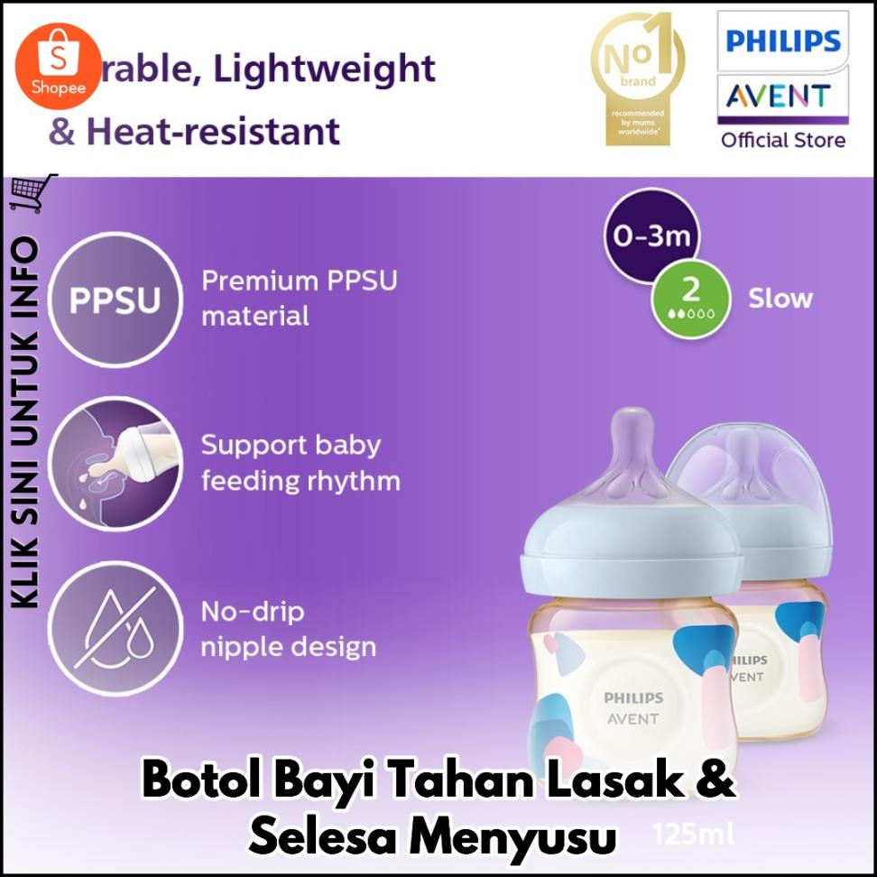 Botol Bayi Tahan Lasak & Selesa Menyusu