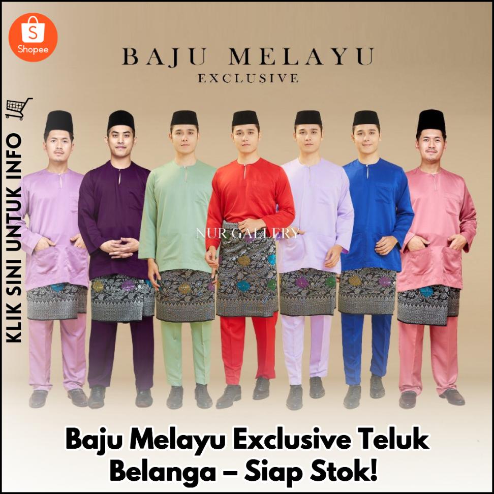 Baju Melayu Exclusive, Potongan Pesak Yang Menawan