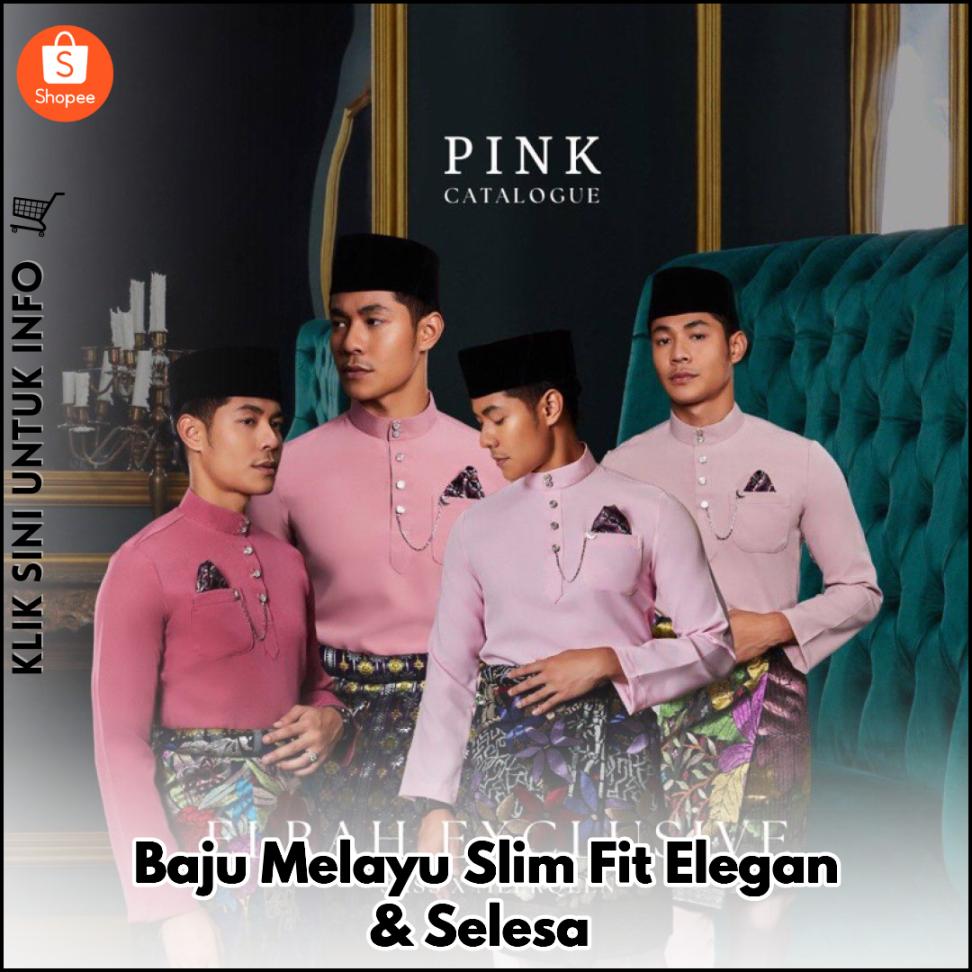 Baju Melayu Slim Fit Elegan & Selesa