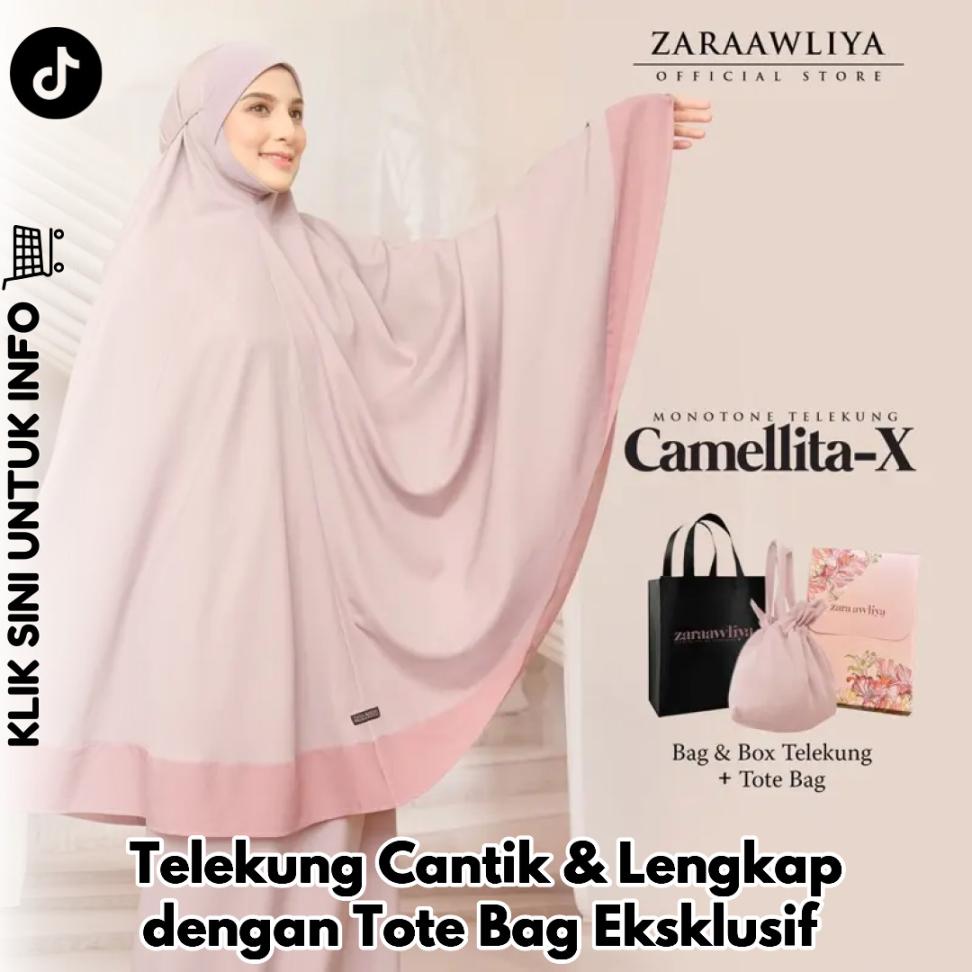 Telekung Cantik & Lengkap dengan Tote Bag Eksklusif