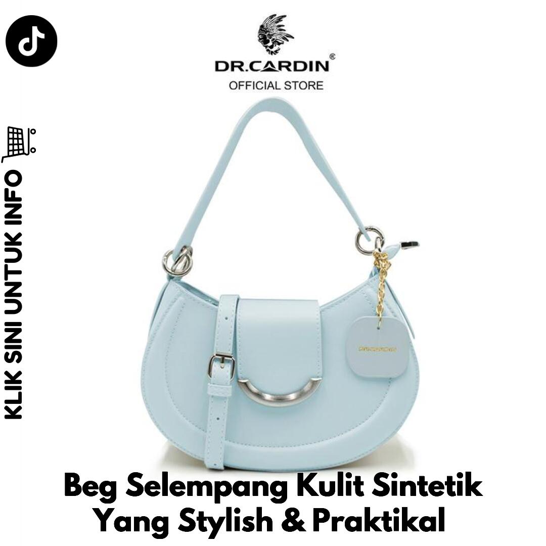 Beg Selempang Kulit Sintetik Yang Stylish & Praktikal
