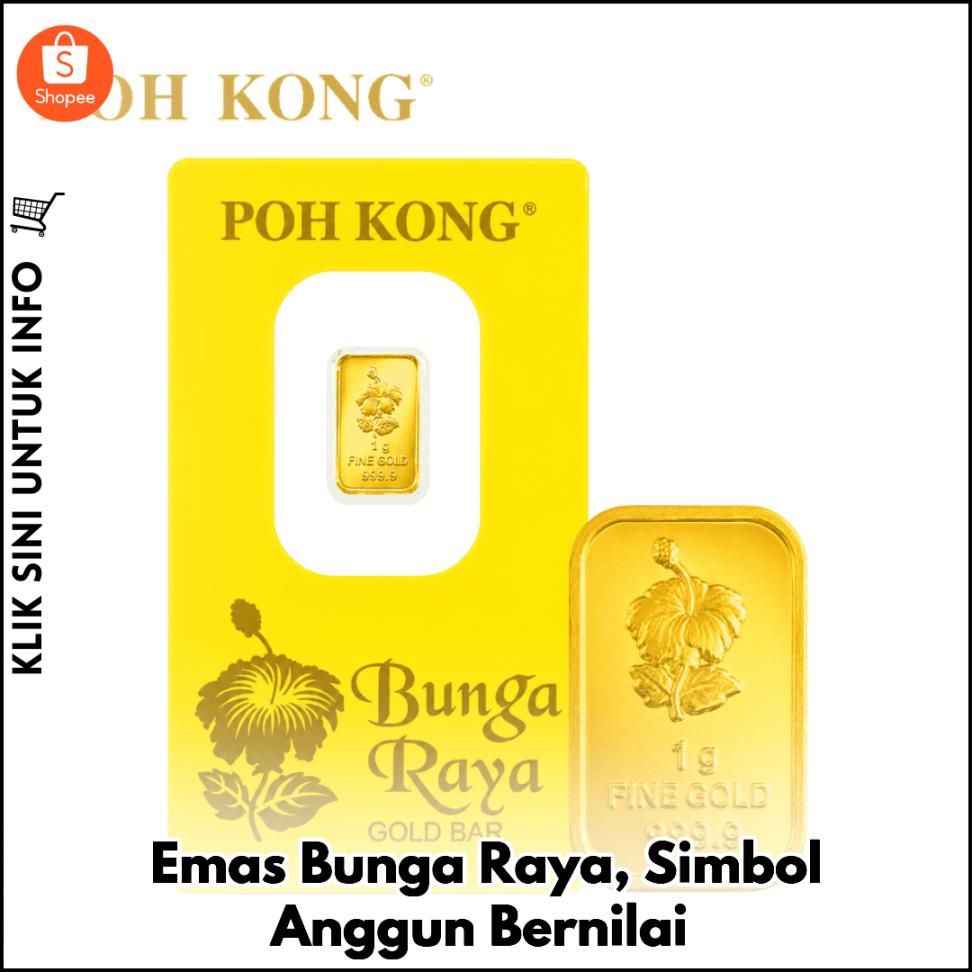 Emas Bunga Raya, Simbol Anggun Bernilai