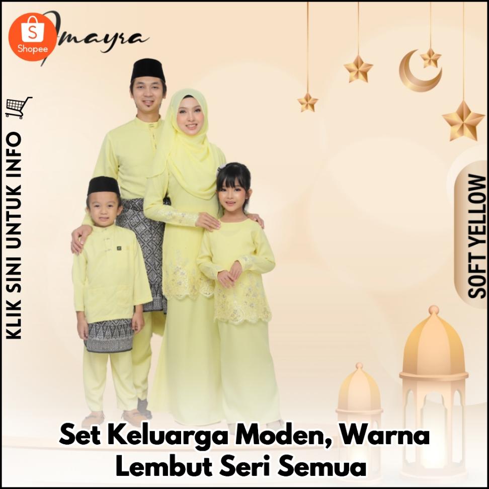 Set Keluarga Moden, Warna Lembut Seri Semua