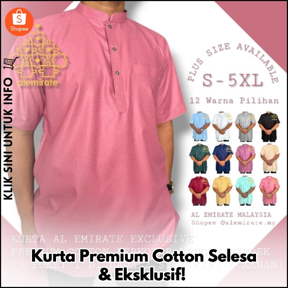 Kurta Premium Cotton Selesa & Eksklusif!