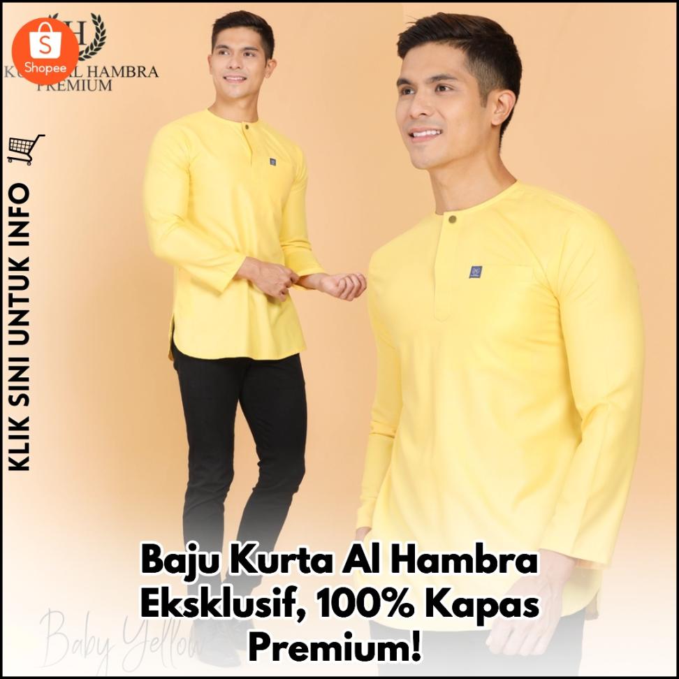 Kurta Eksklusif Cotton Premium, Selesa & Bergaya