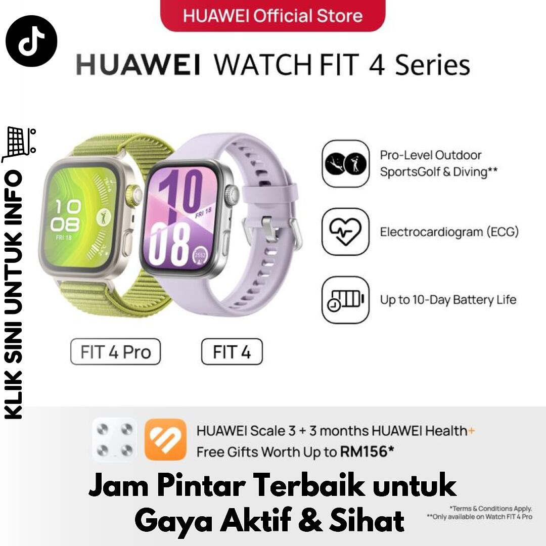 Jam Pintar Terbaik untuk Gaya Aktif & Sihat