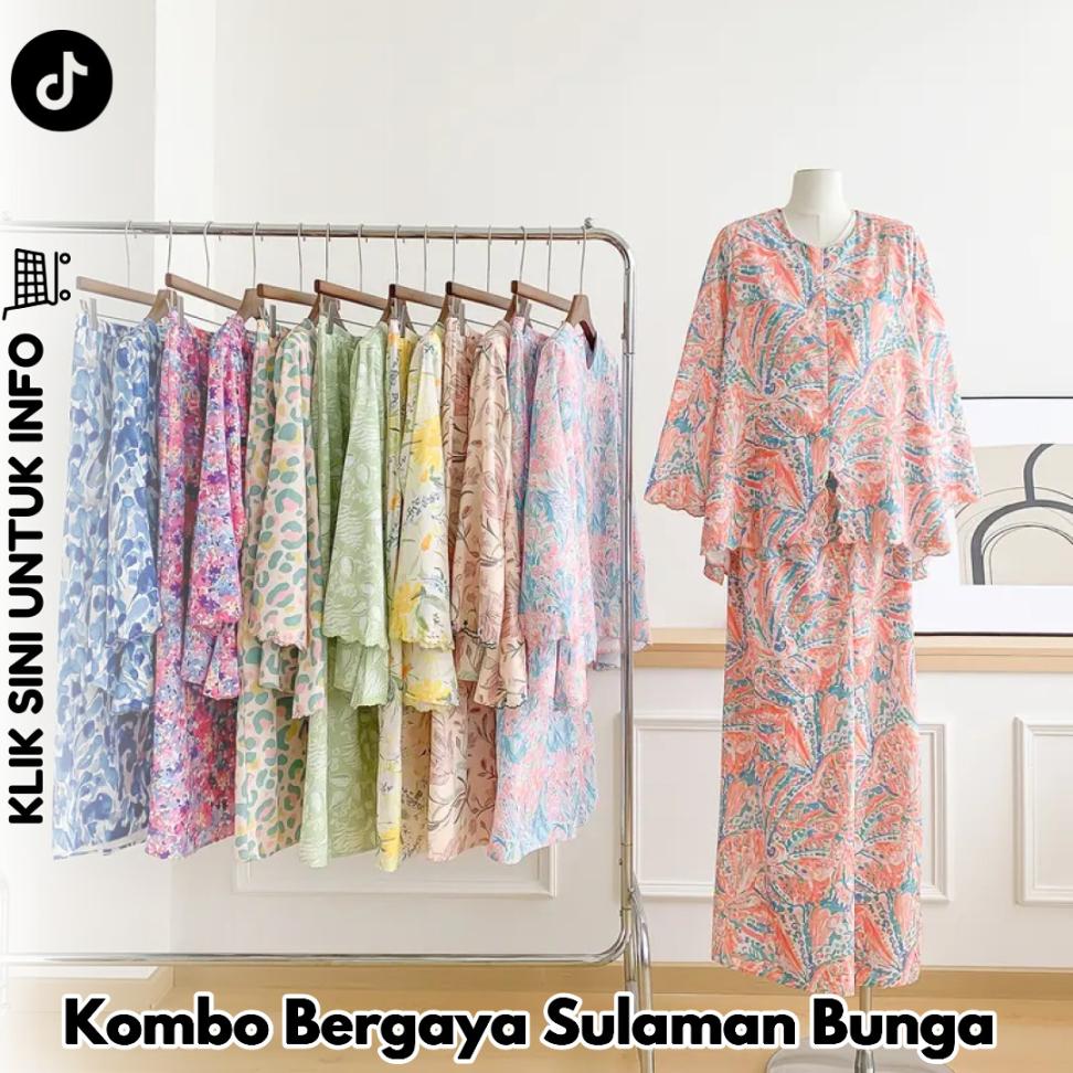 Kombo Bergaya Sulaman Bunga
