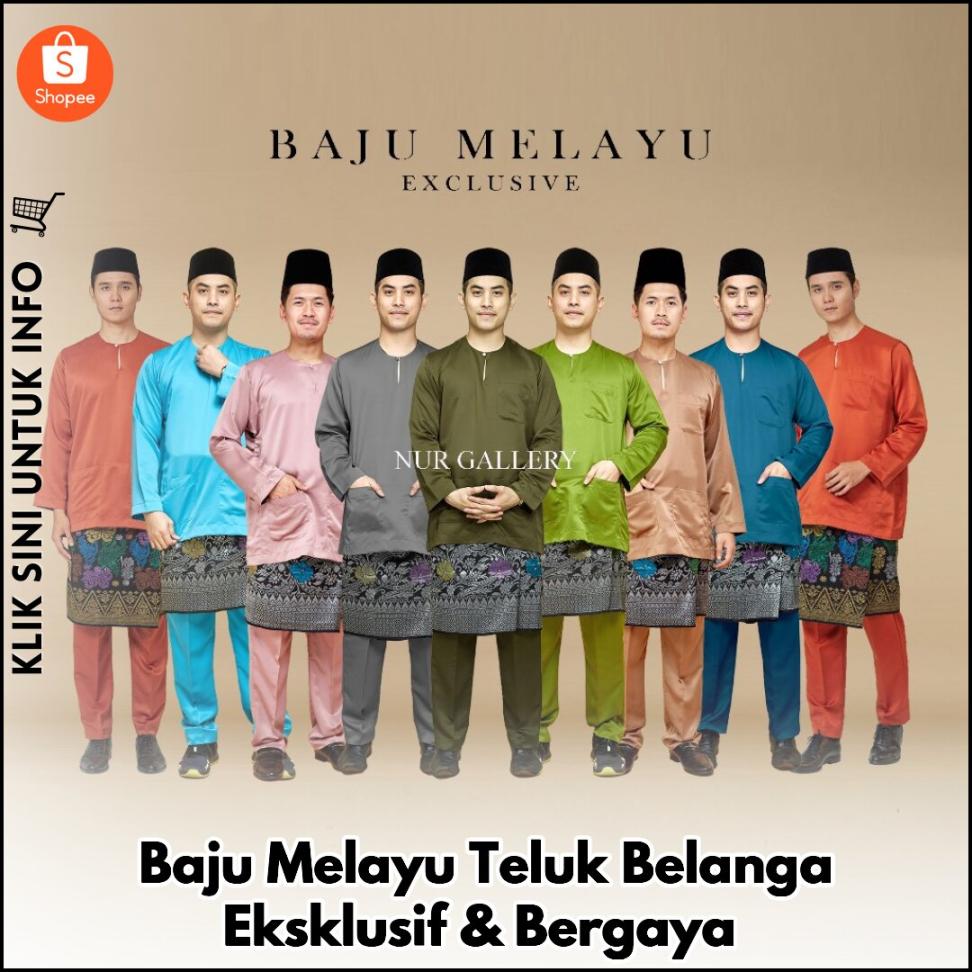 Baju Melayu Teluk Belanga Eksklusif & Bergaya