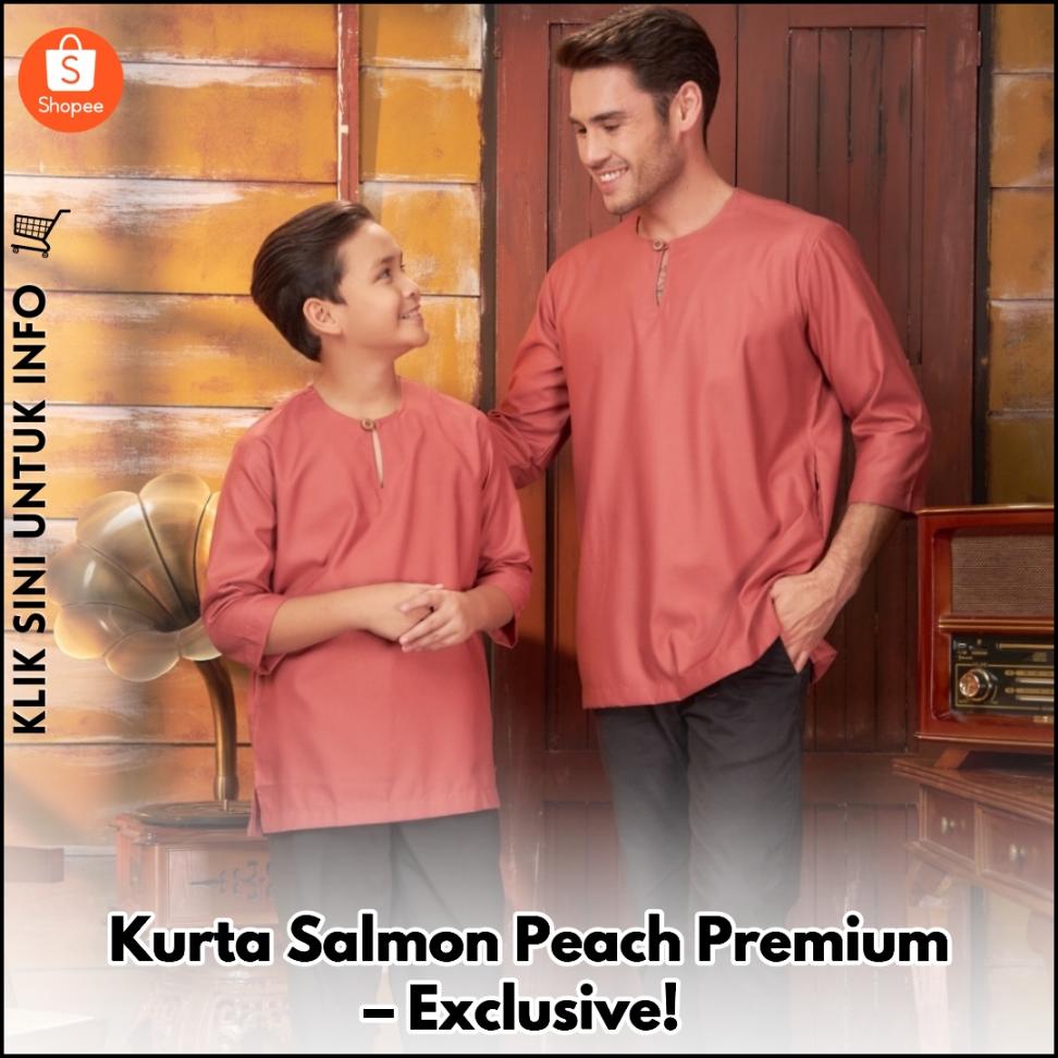Kurta Salmon Peach Premium – Exclusive!
