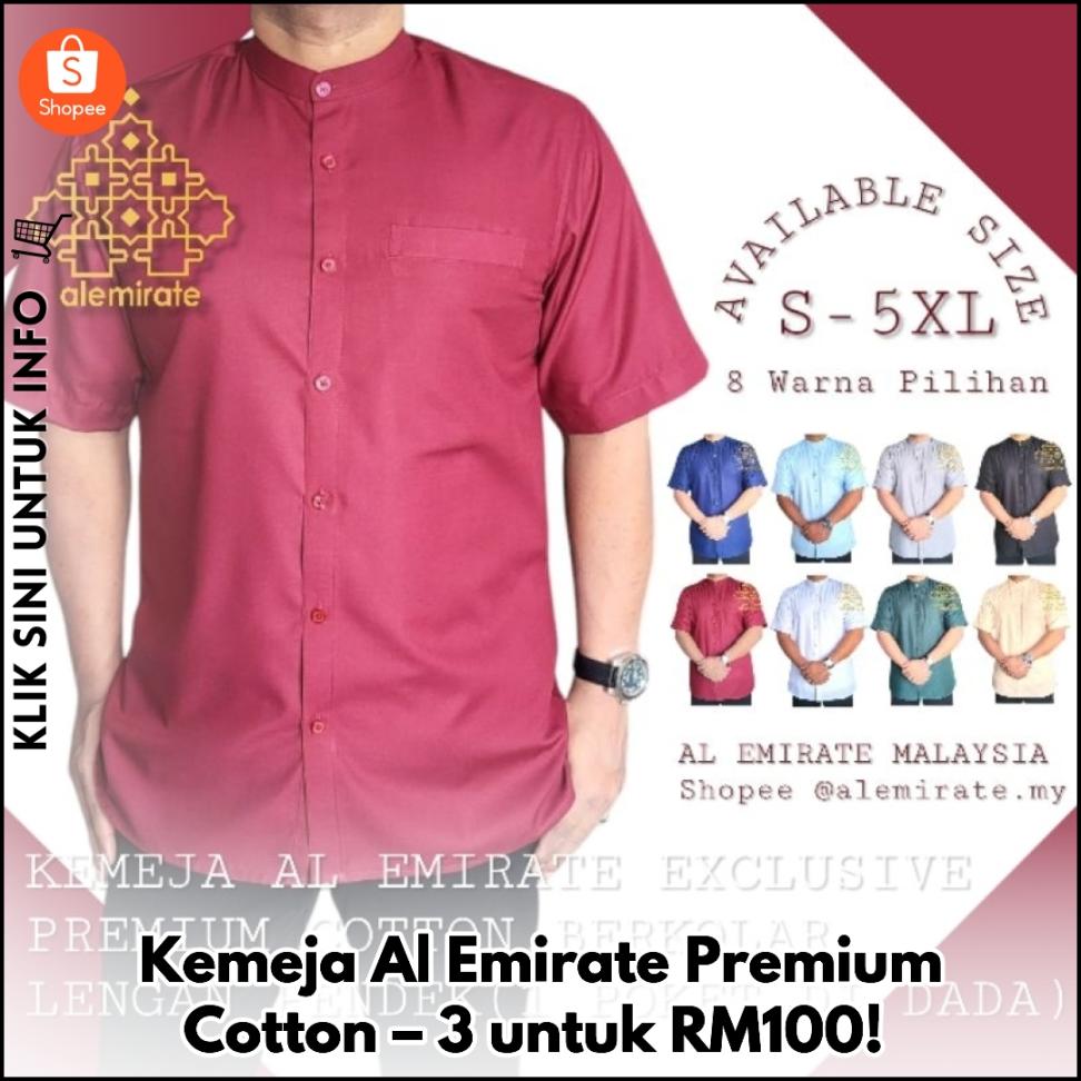 Kemeja Premium Cotton Selesa & Bergaya