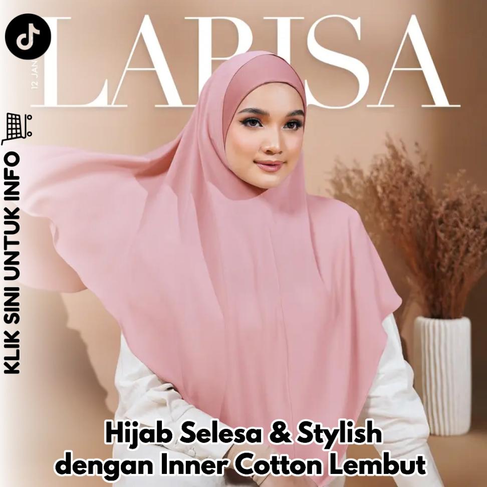Hijab Selesa & Stylish dengan Inner Cotton Lembut