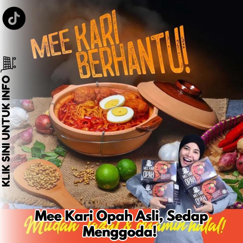 Mee Kari Opah Asli, Sedap Menggoda!
