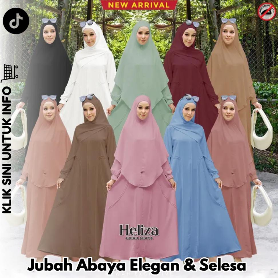 Jubah Abaya Elegan & Selesa